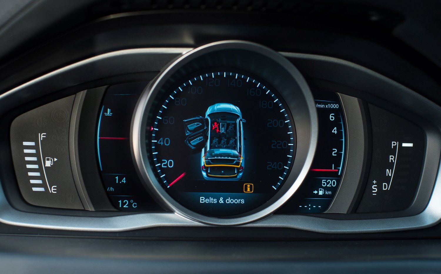 Панель приборов Volvo